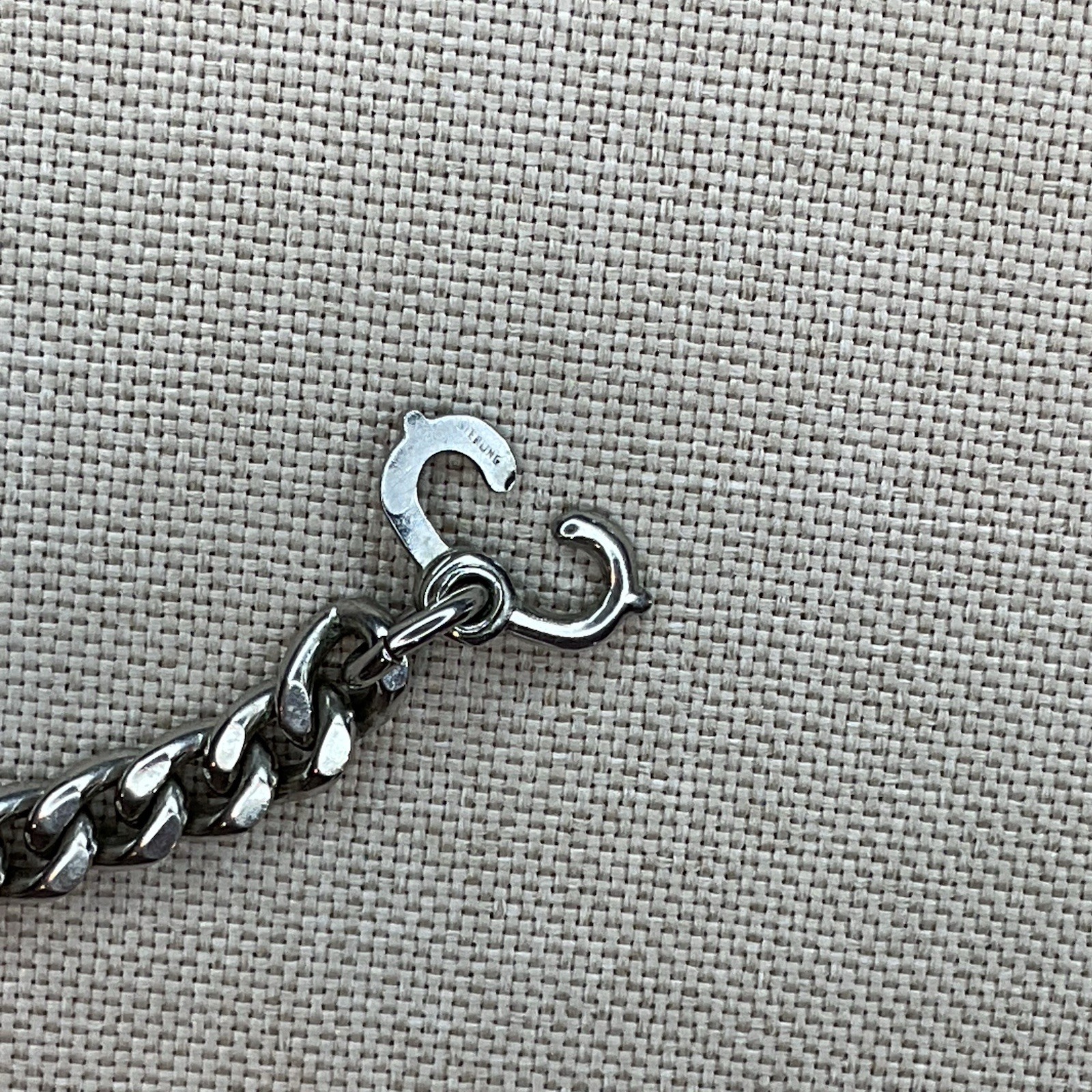 Vintage Marked Sterling Signed Elco ID Bracelet 34g Engraved Jim Always Jo