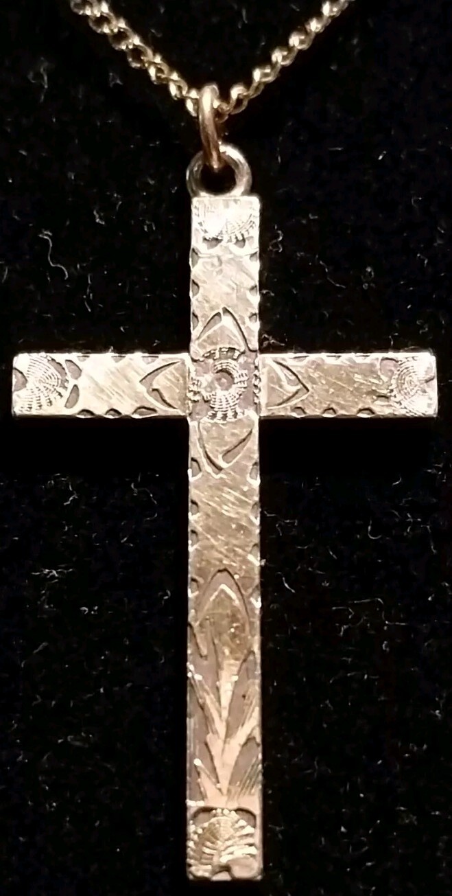 1/20th 12K Gold Filled, Cross Necklace