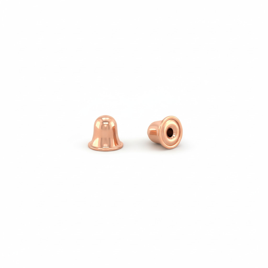 14k Gold Yellow / White / Rose Screw-Back Replacement Backing