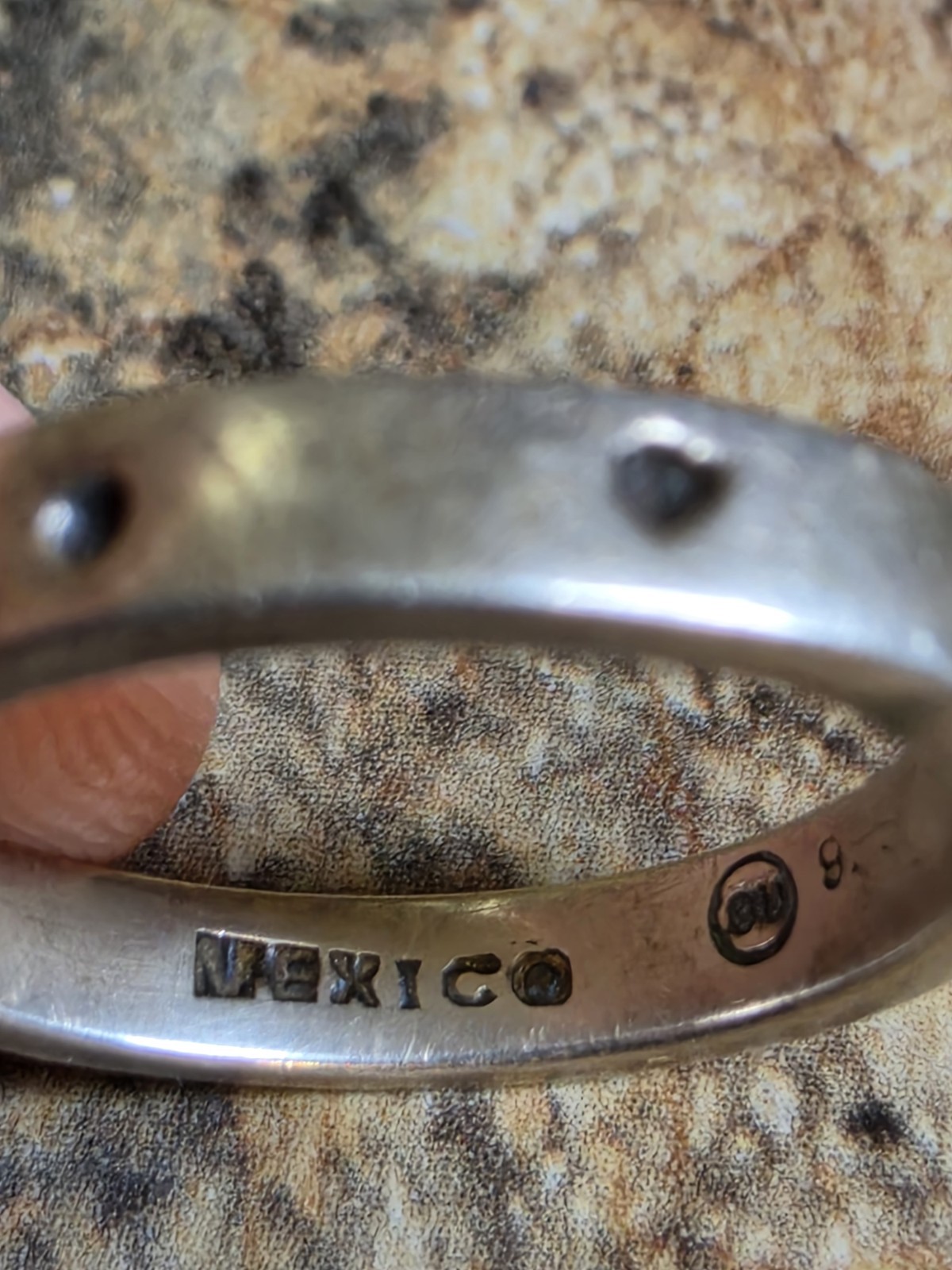 Vintage .925 Silver Ring Stamped Mexico