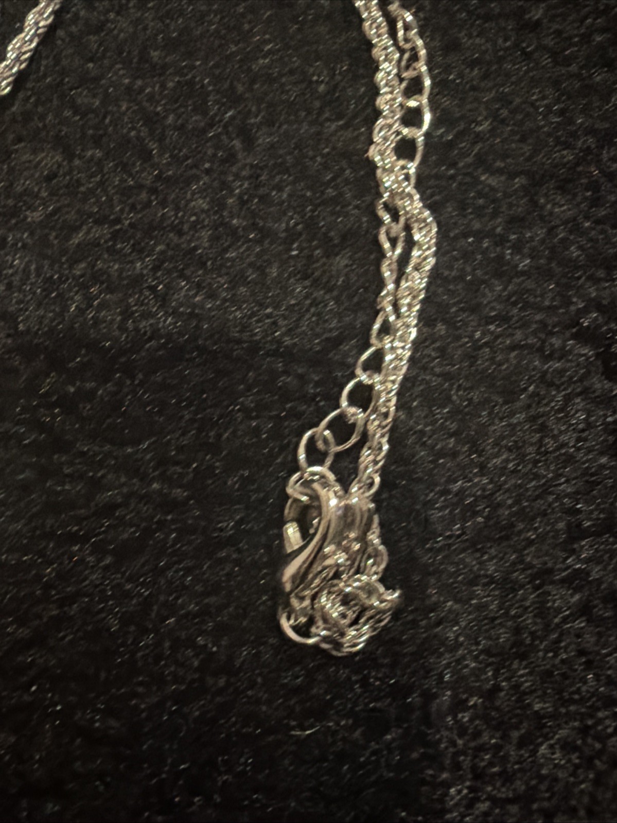 Vintage Cookie Lee Aqua Jeweled Pendant Cross Nickel Free