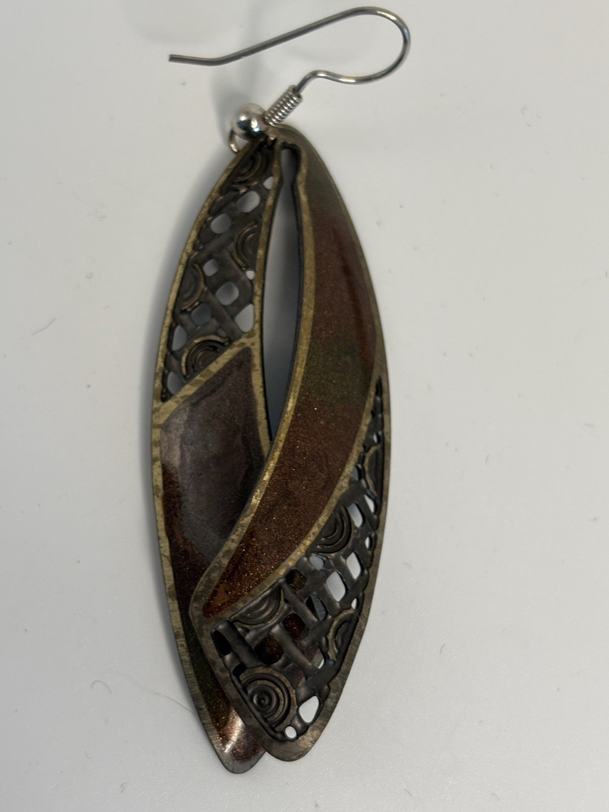 Large Artistic Dangle Earring Vintage Bohemian Earrings