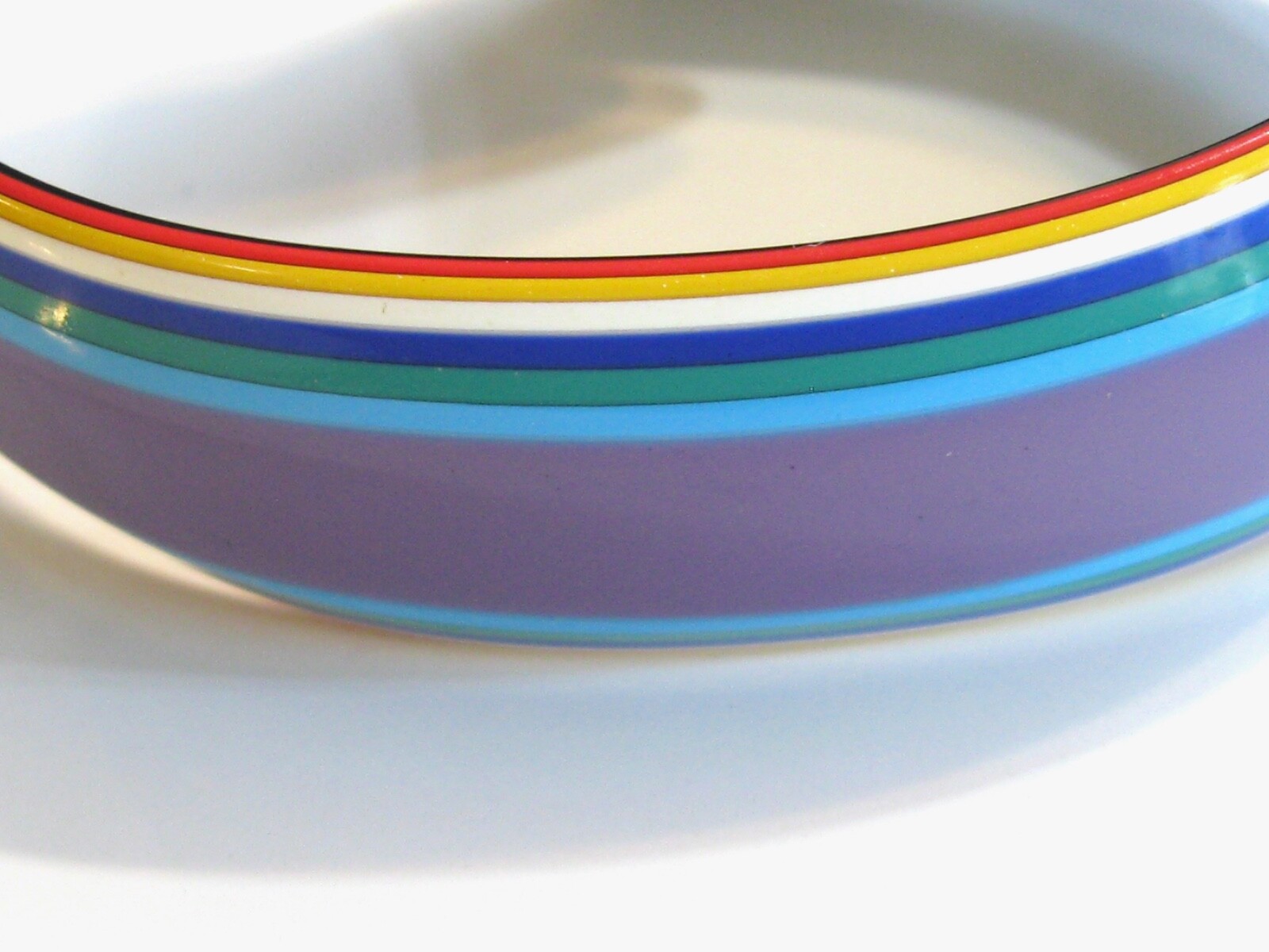 COLORFUL RETRO VINTAGE BYPASS WRAP LAYERED CELLULOSE ACETATE BANGLE BRACELET