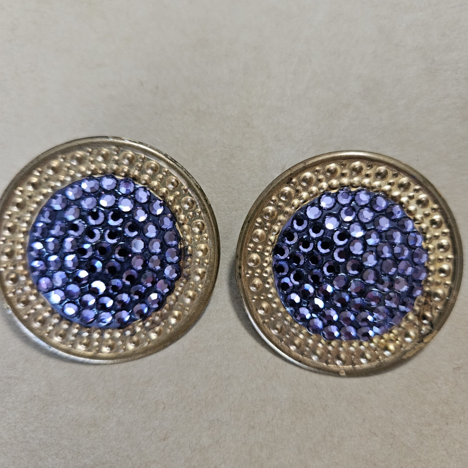 Vintage Lot 6 pr clip & screwback Earrings Richard Kerr
