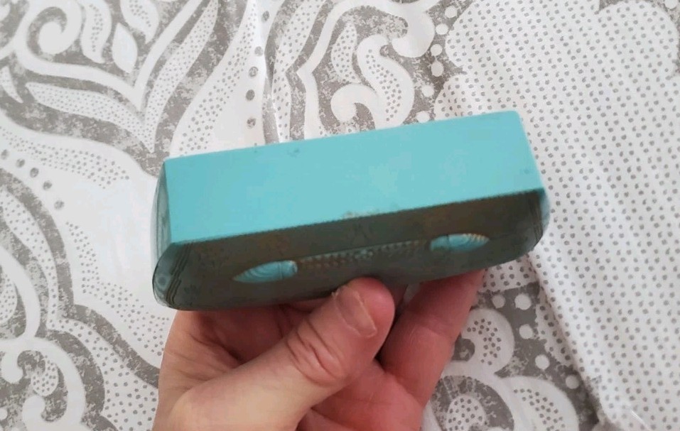 Scarce Vintage Kreisler “Golden Fantasy” Turquoise Ornate Jewelry Box