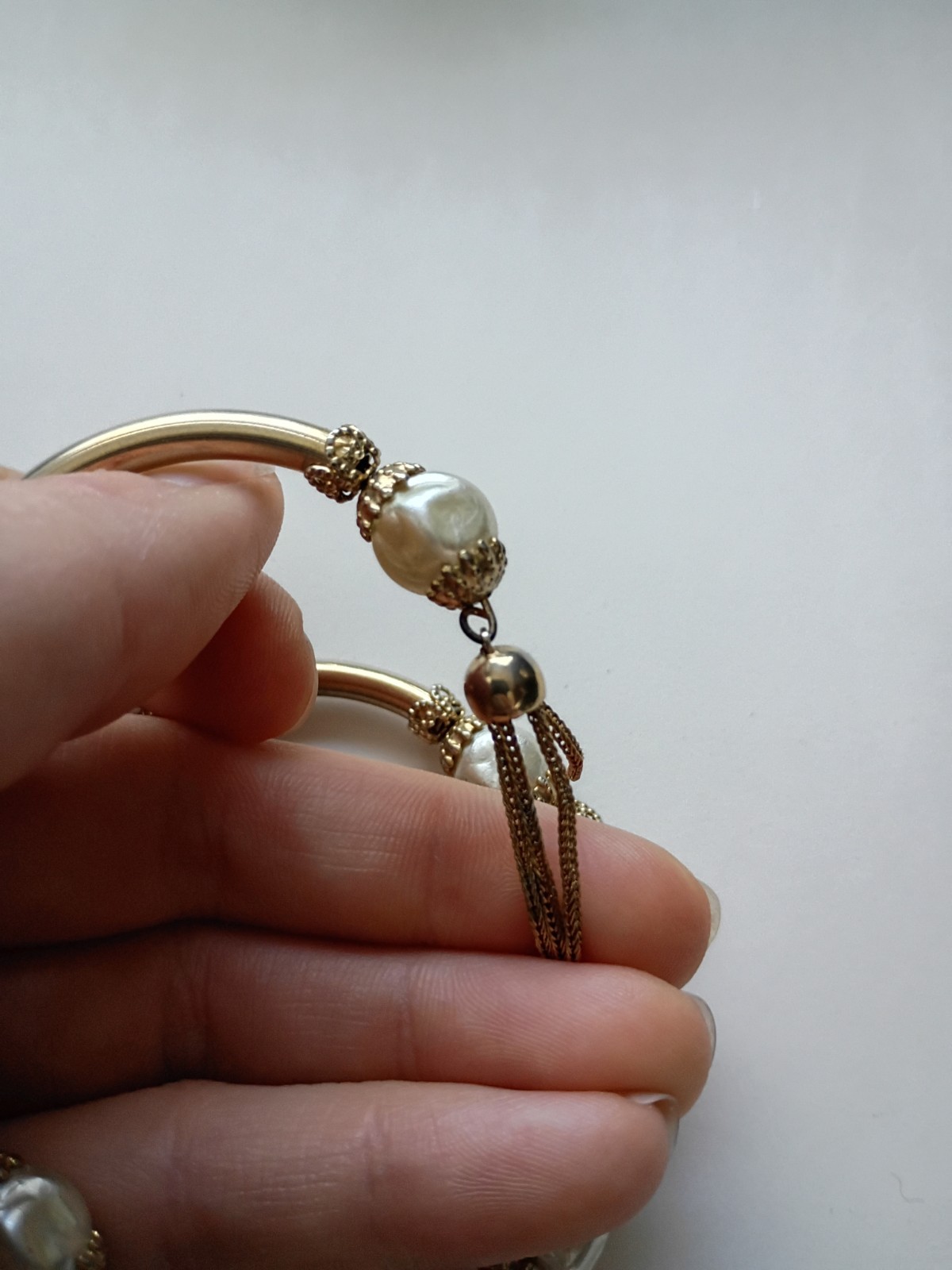 1950s Miriam Haskell Attributed Wrap Bracelet -HAS ISSUES, READ DESCRIPTION