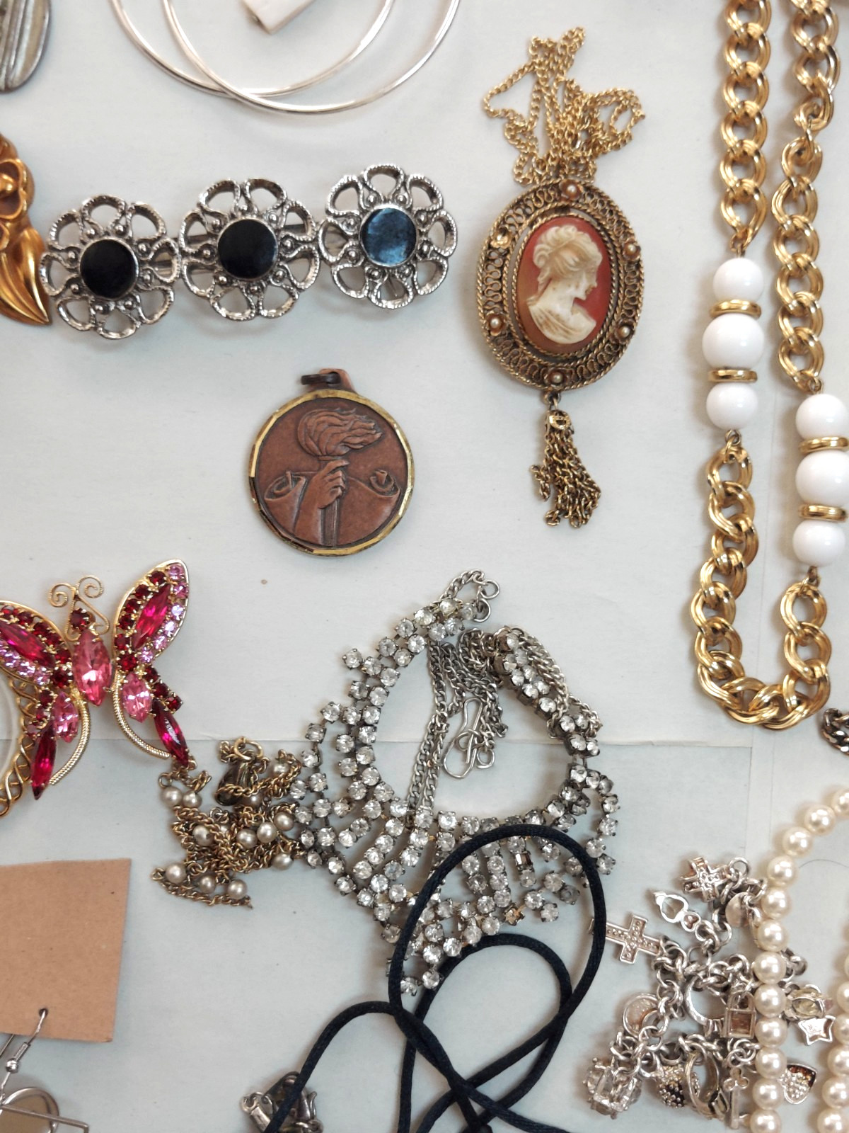 Huge 14 Pound Lot Of Vintage To Now Costume Jewelry Lot ALL WEARABLE