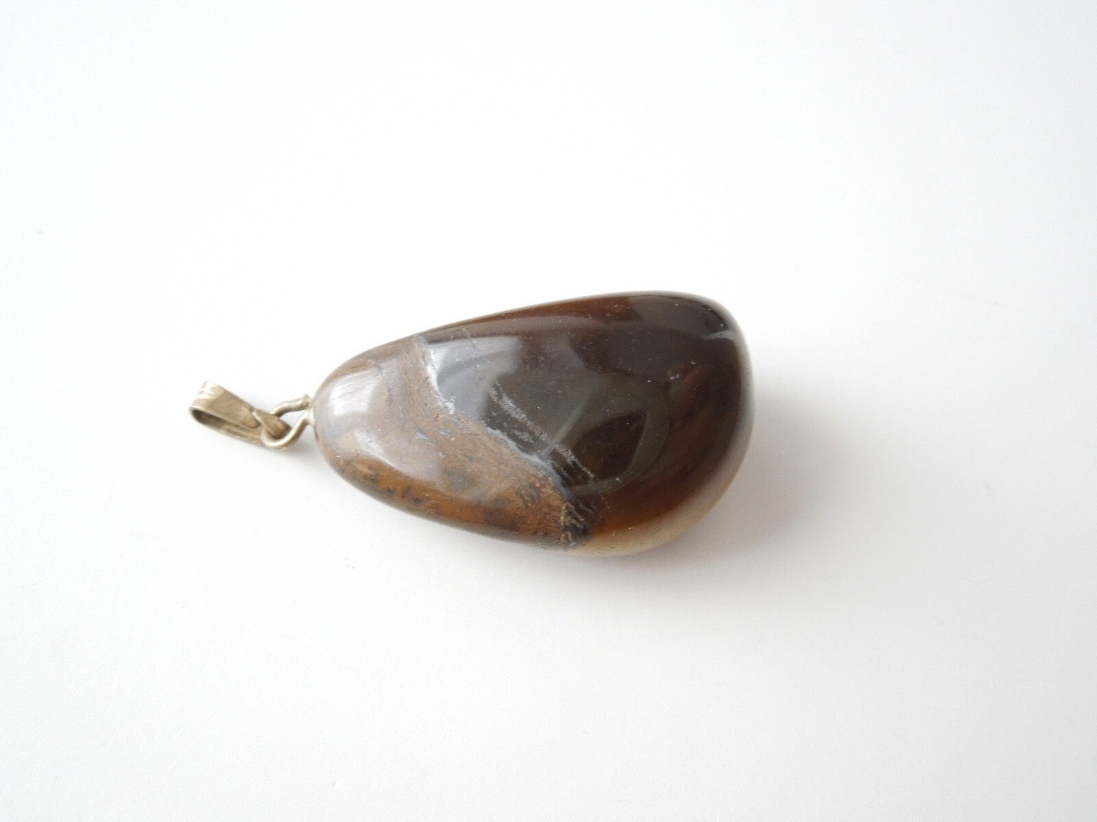 Hawk Eye Pendant? 7.2 G/3.5 X 1.5 Cm
