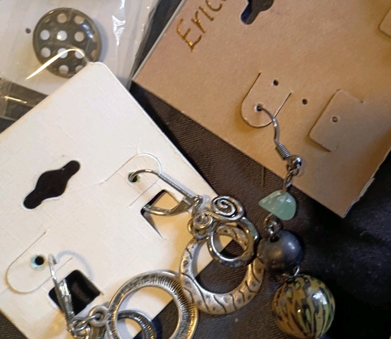 Lot of New Over 15 Pierced Earrings Vintage to Modern
