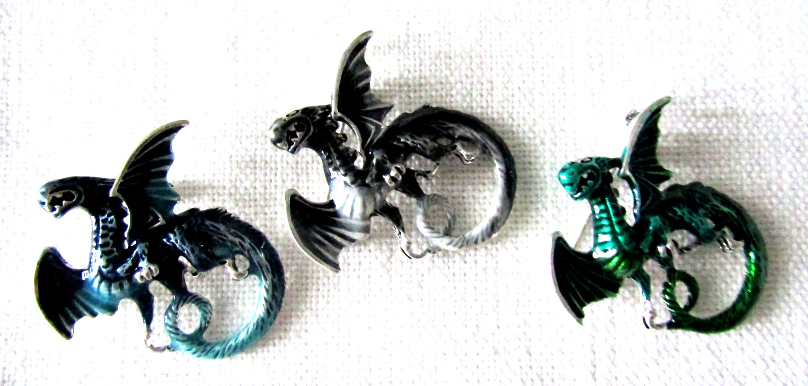 Dragon Brooch Pin (3 Sizes) Mixed Assortment (12 COLORS) ** YOU CHOOSE **