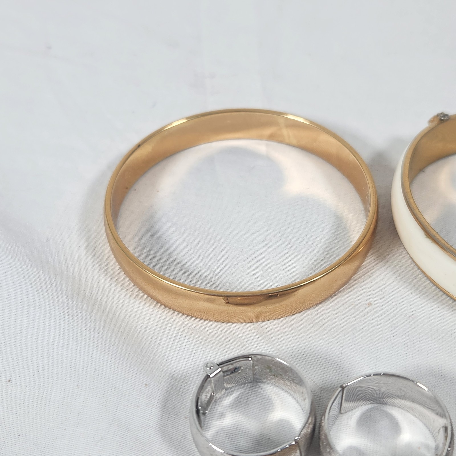 Vintage Lot MONET Bracelets Rings Earrings Etc. Jewelry Gold Silver Tone