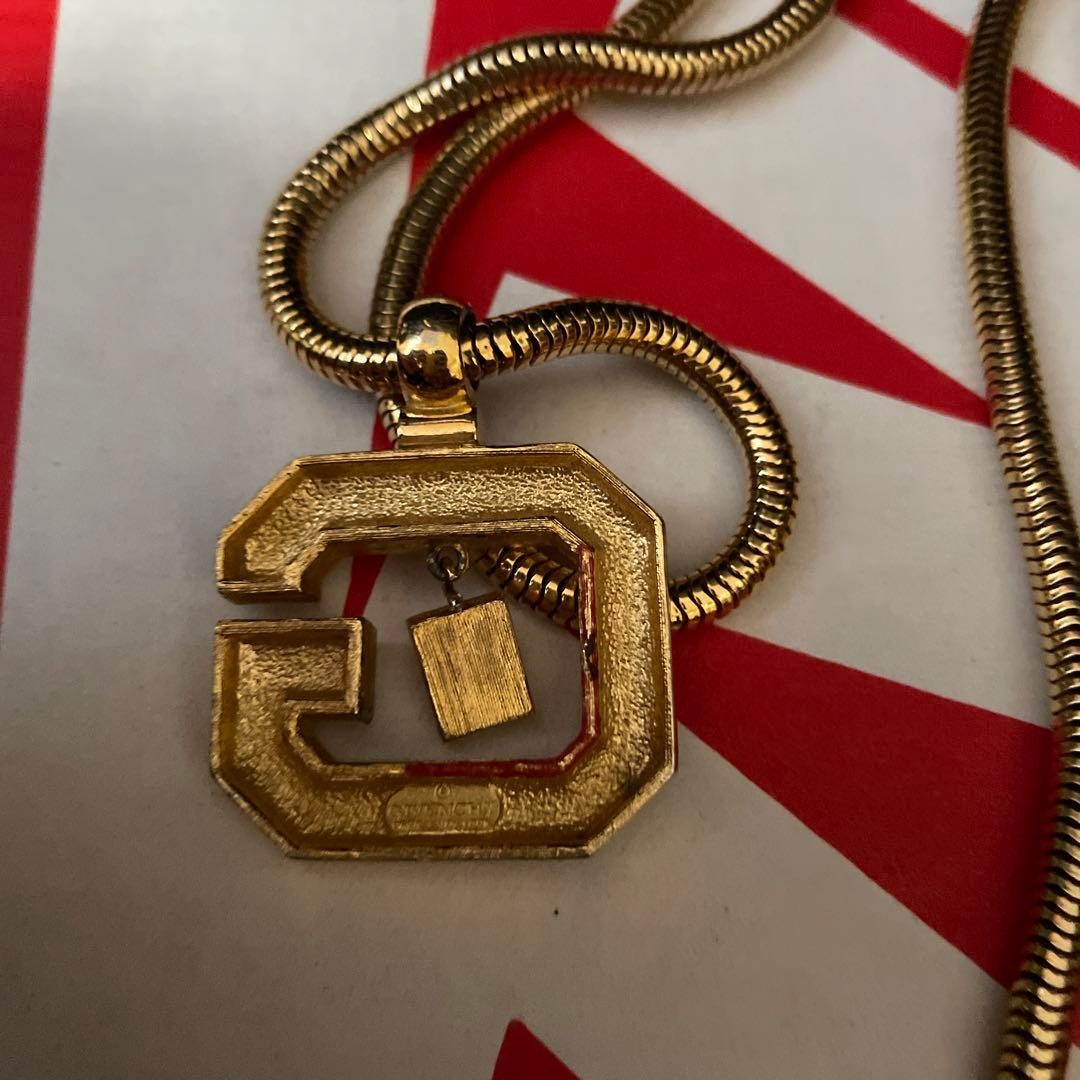 GIVENCHY Necklace Long Chain Vintage Unspecified Condition
