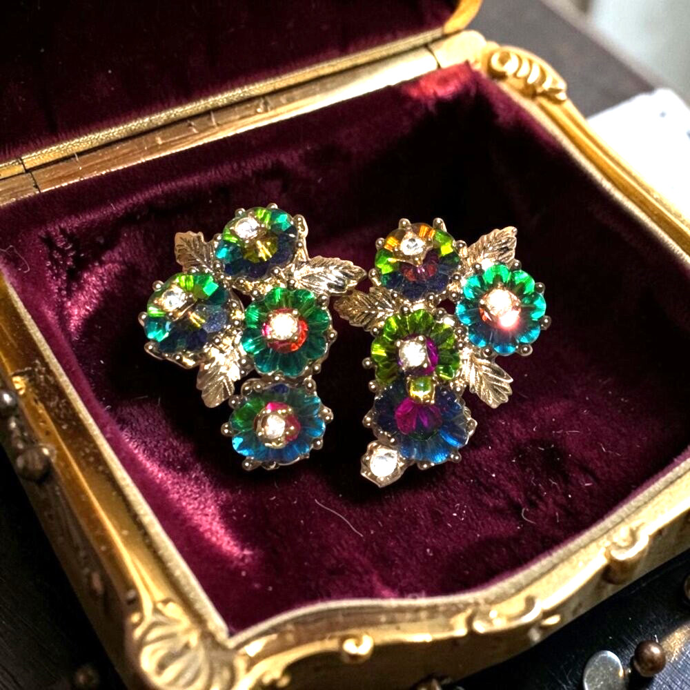 Jewelry Lot Vtg Rhinestone Sorrelli Trifari Weiss Jade High End Sets Estate