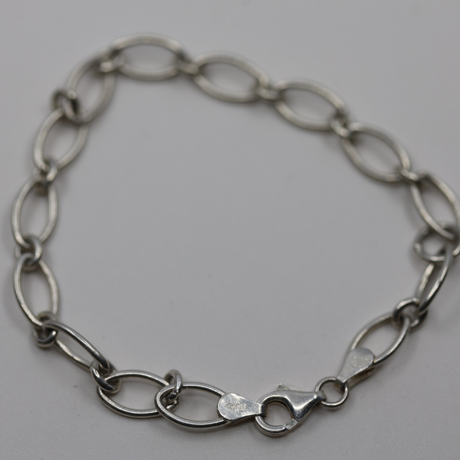 Chain Link Bracelet Sterling Silver