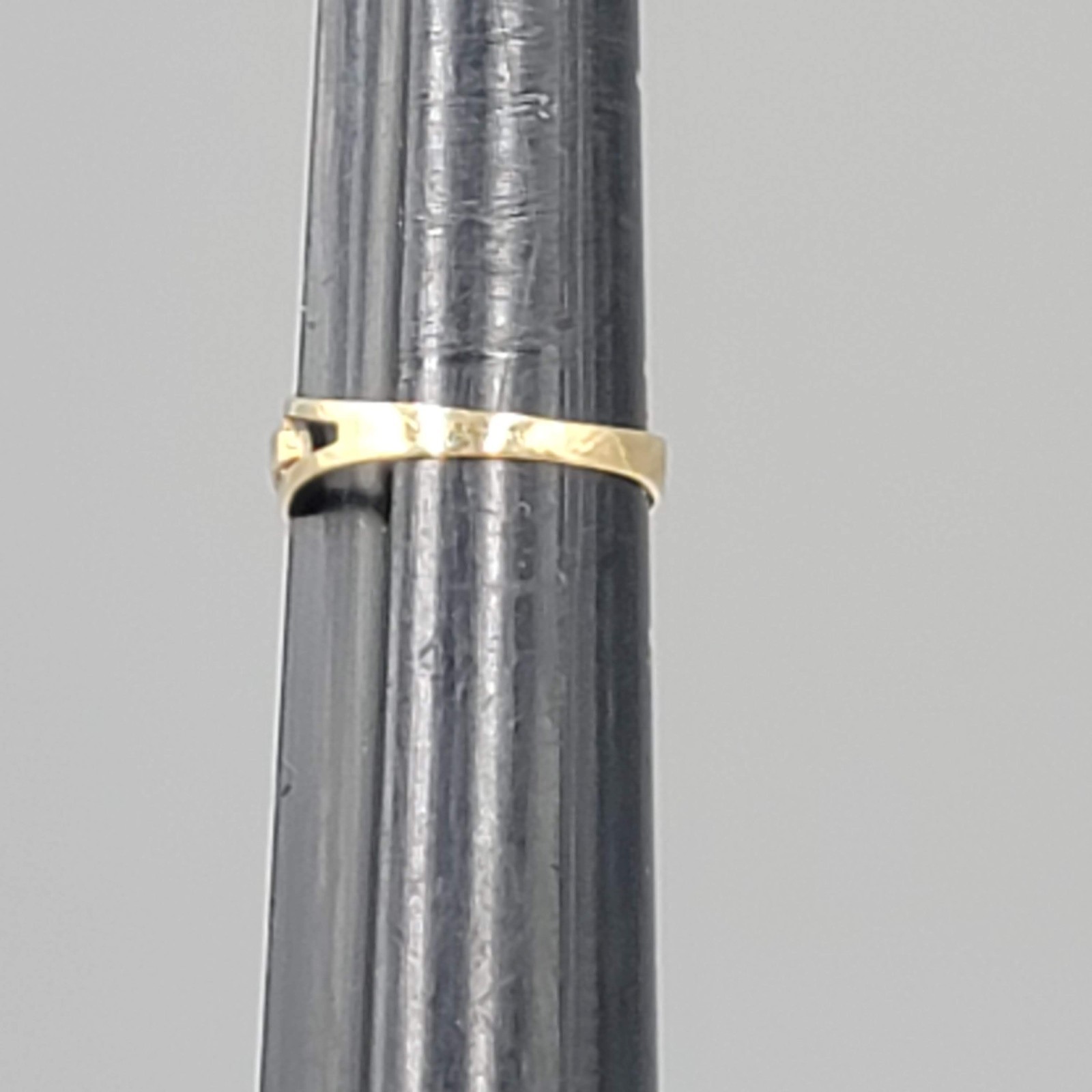 Vintage 585 14k Yellow Gold Ring Tigers Eye Stone 1.5 grams Size 5.5