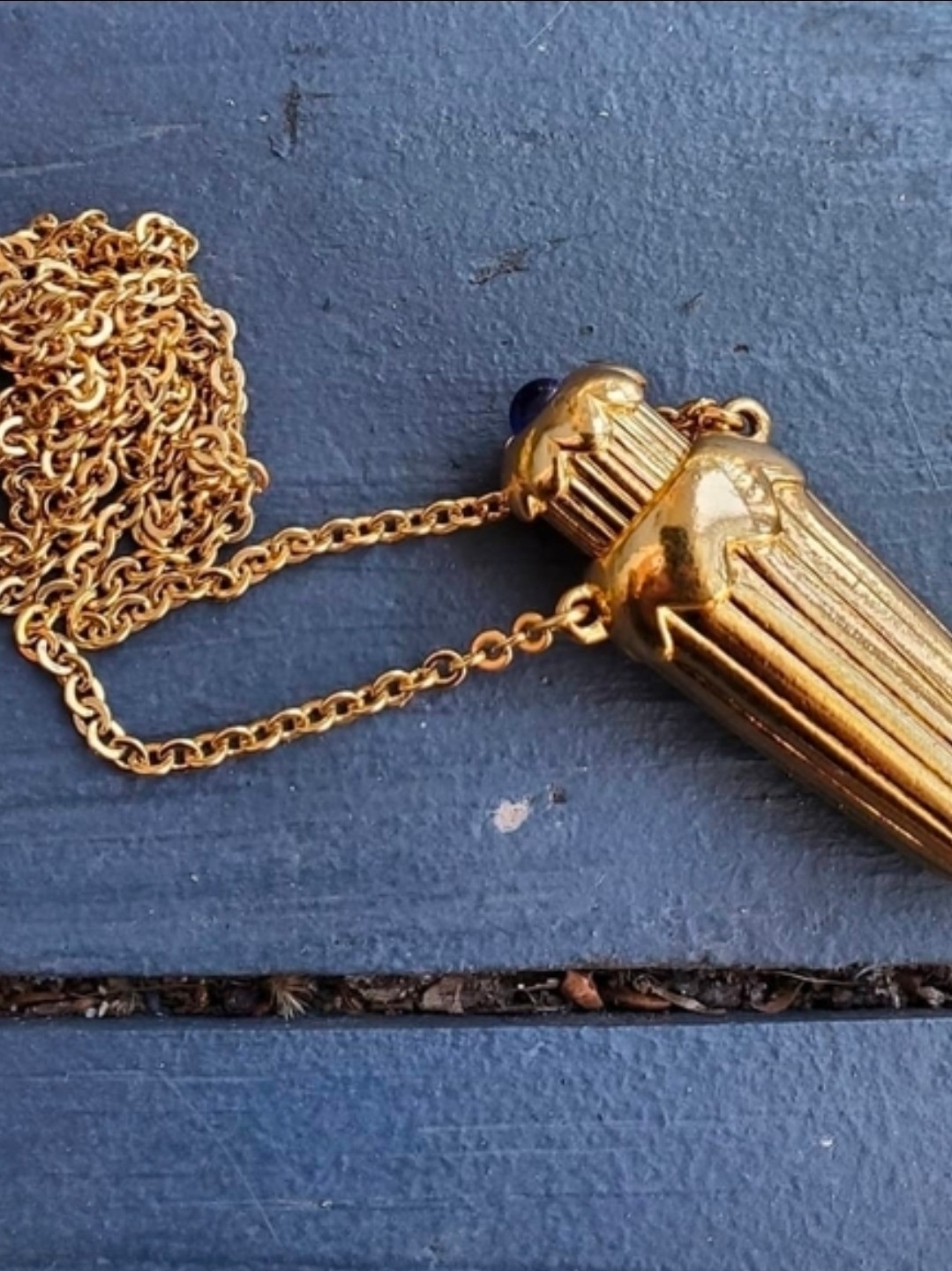 Vintage 1990s AVON Falcon Ever After Perfume Pendant