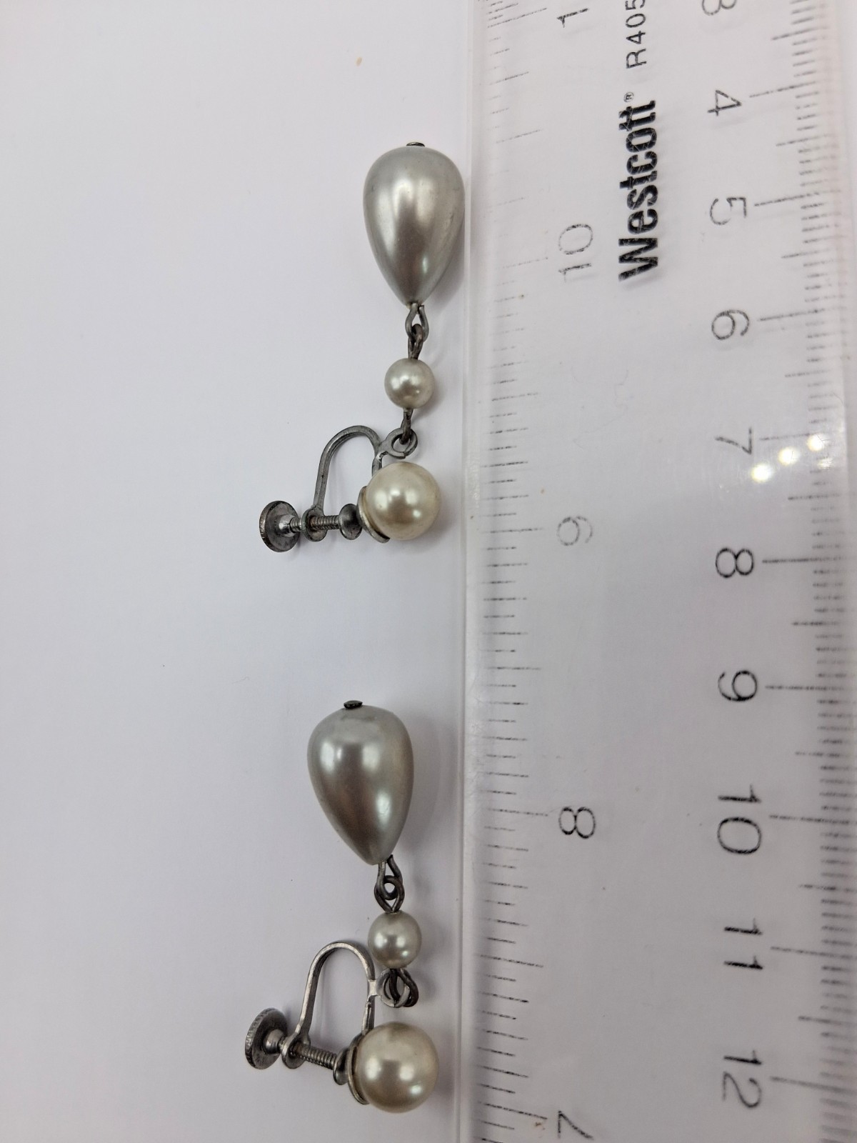 Vintage Earrings Lot 5 Pairs Clip/Screw Back Napier, Vendôme Pat.