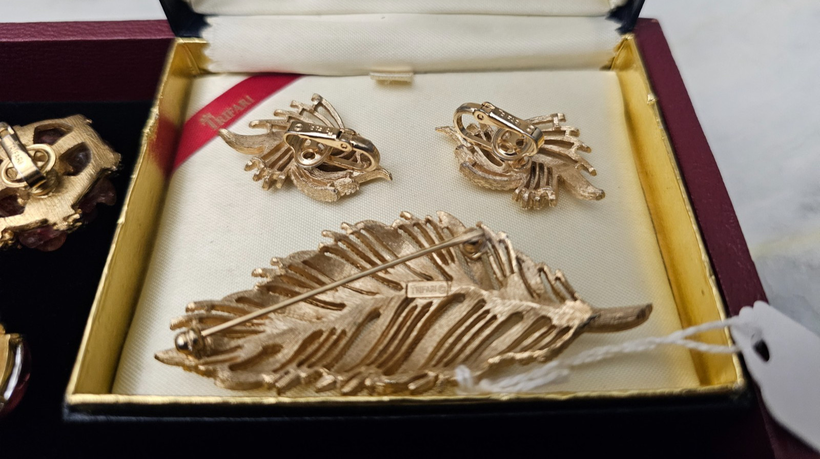 Vintage Trifari Gold & Silver Tone Lot of 22 Earrings Bracelet Pins Necklaces