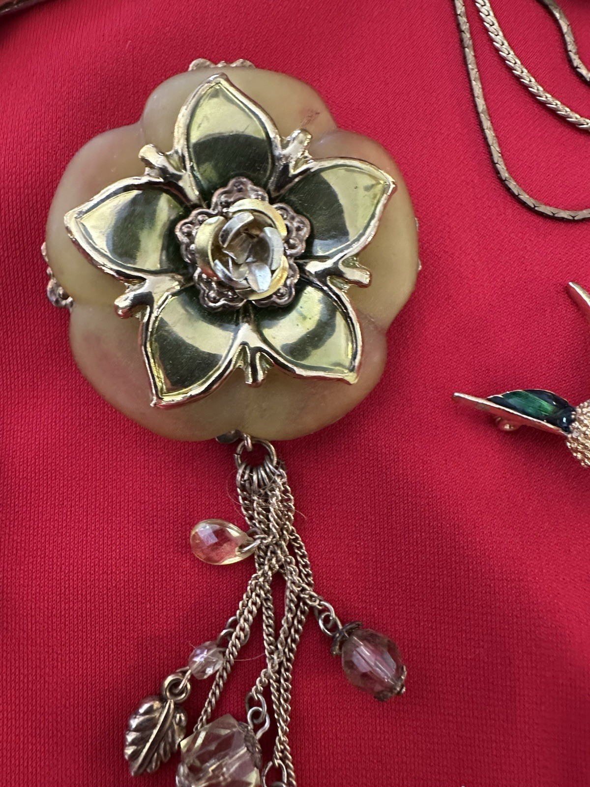 Vintage mixed Lot 10pc Brooch Pin Pendant, Maximal Art, ParkLane.