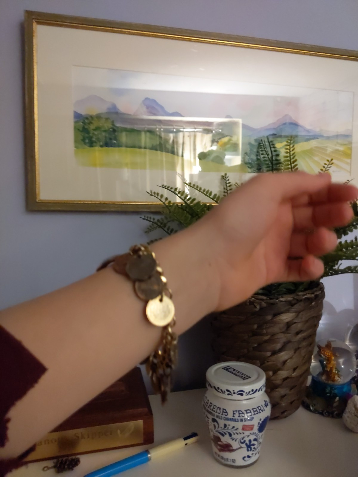 Old 1950’s Coins From Around The World Bracelet