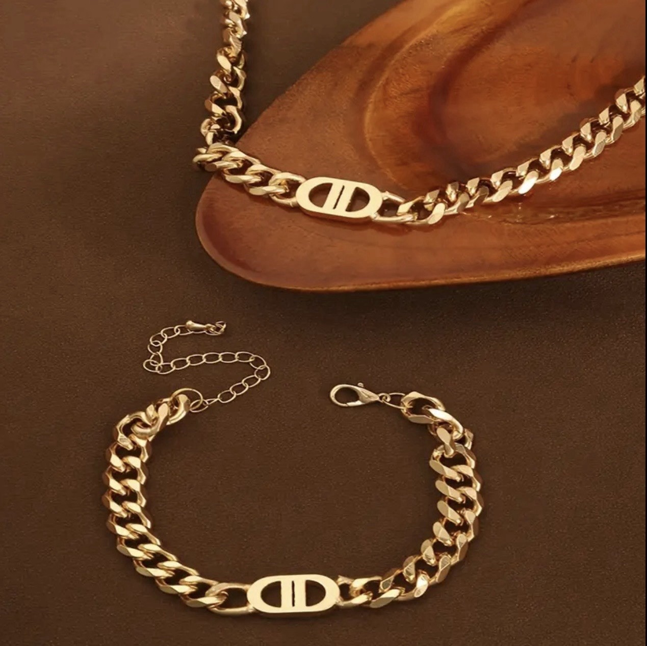 Luxury French Romantic Vintage Style Jewelry Set Elegant Zinc Alloy Necklace
