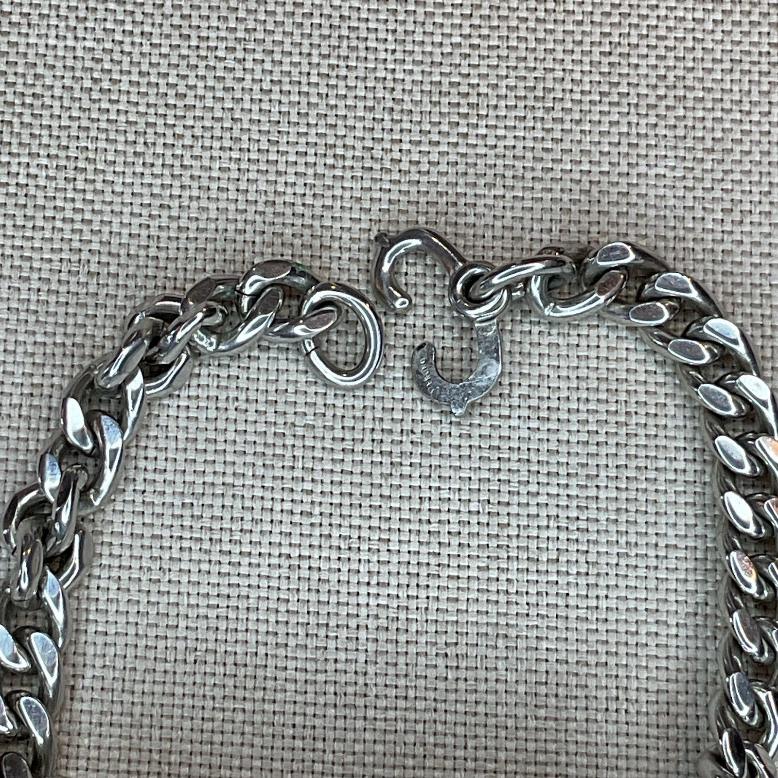 Vintage Marked Sterling Signed Elco ID Bracelet 34g Engraved Jim Always Jo