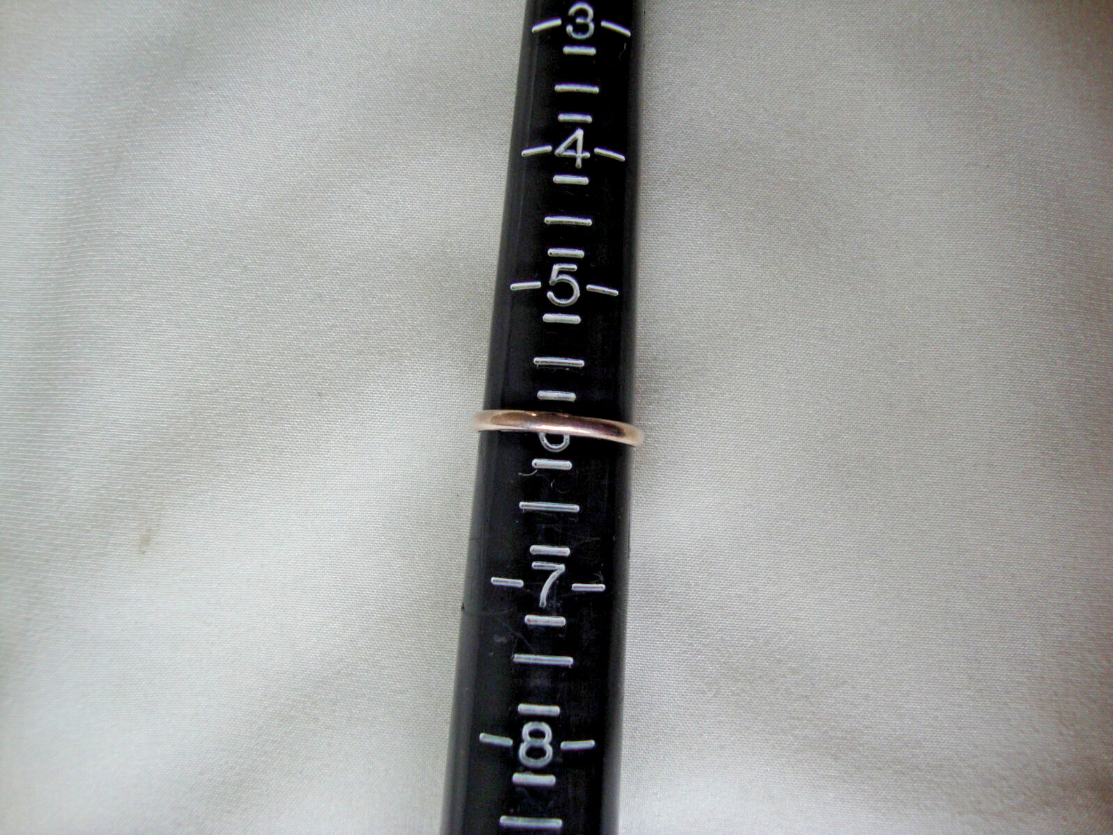 VINTAGE PLAIN & SIMPLE 2MM DOME PROMISE BAND STERLING SILVER 925 STAMP SZ 6