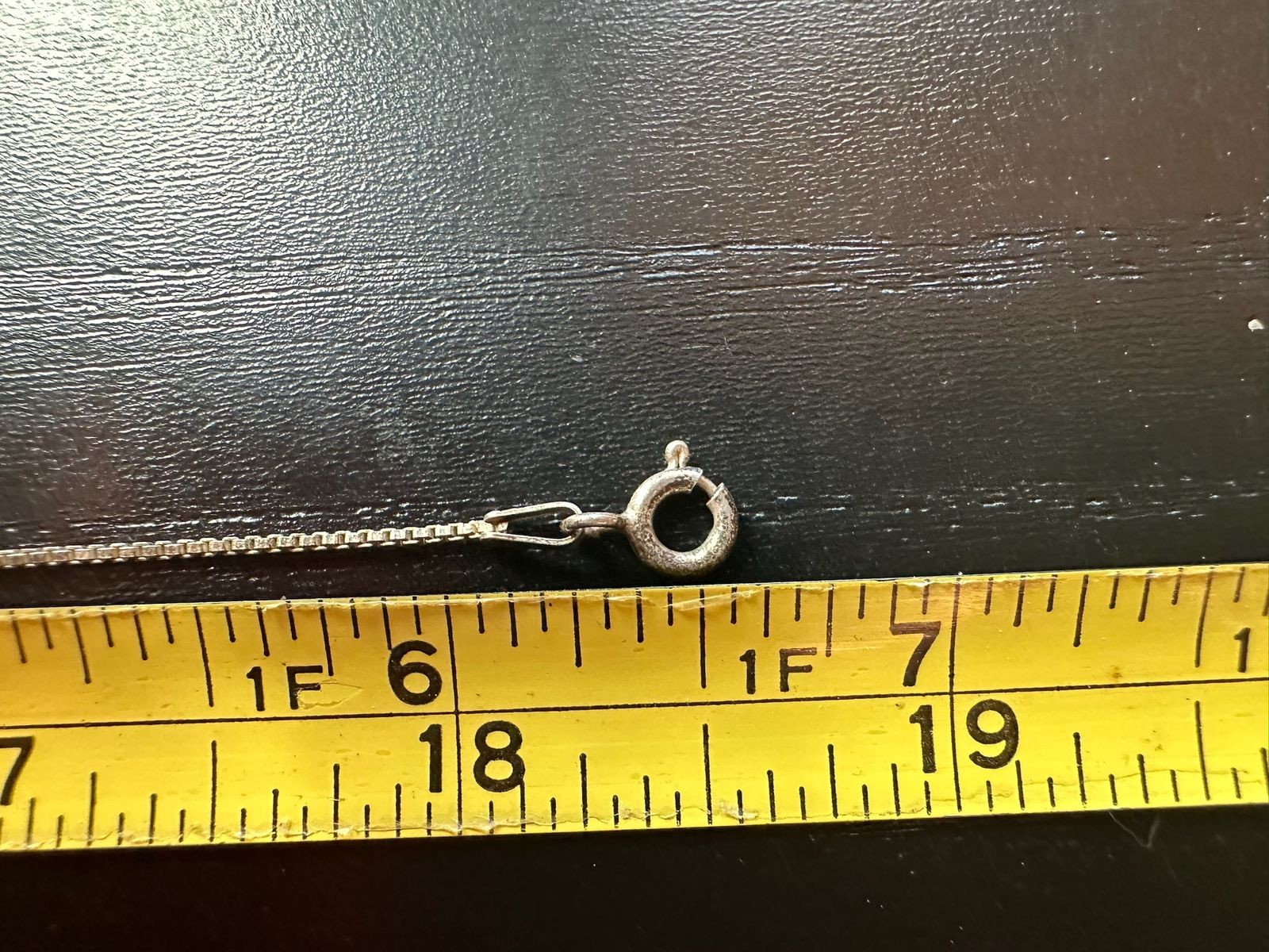 3.47g Vintage Sterling Silver 925 Heart Pave Sparkle Necklace 18 in M