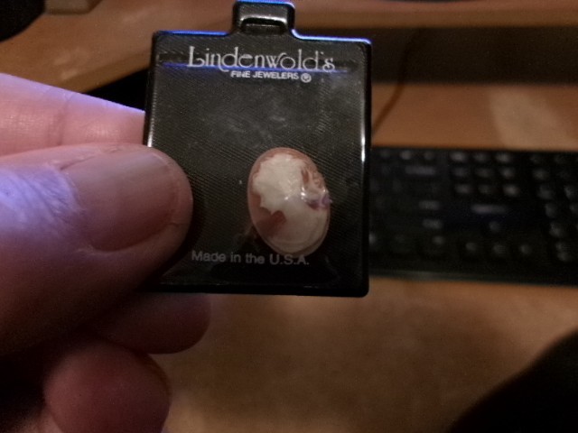 Gorgeous Vintage Victorian Style Cameo for mounting circa 1990’s