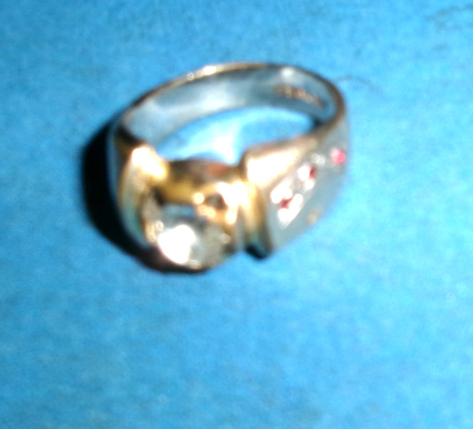 ROLLED GOLD MENS RING SIZE 11.25 A2