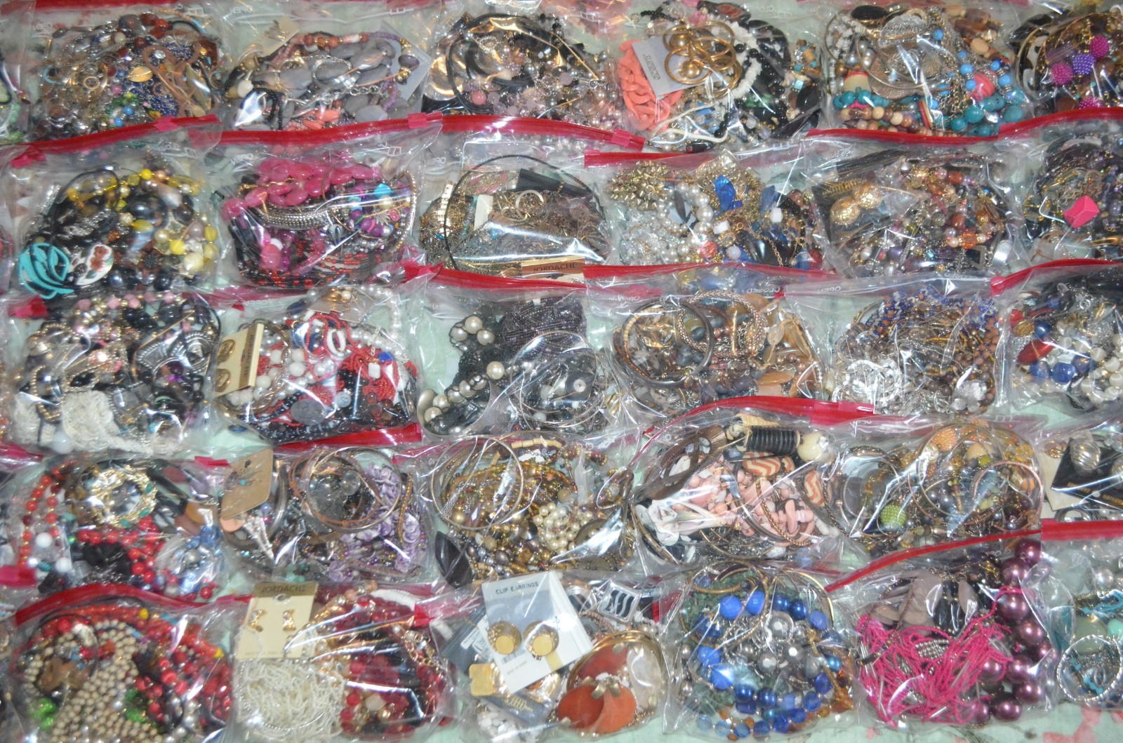 Jewelry Lot ​1 LB Vintage to Modern Costume Estate Mix Wearable Pieces