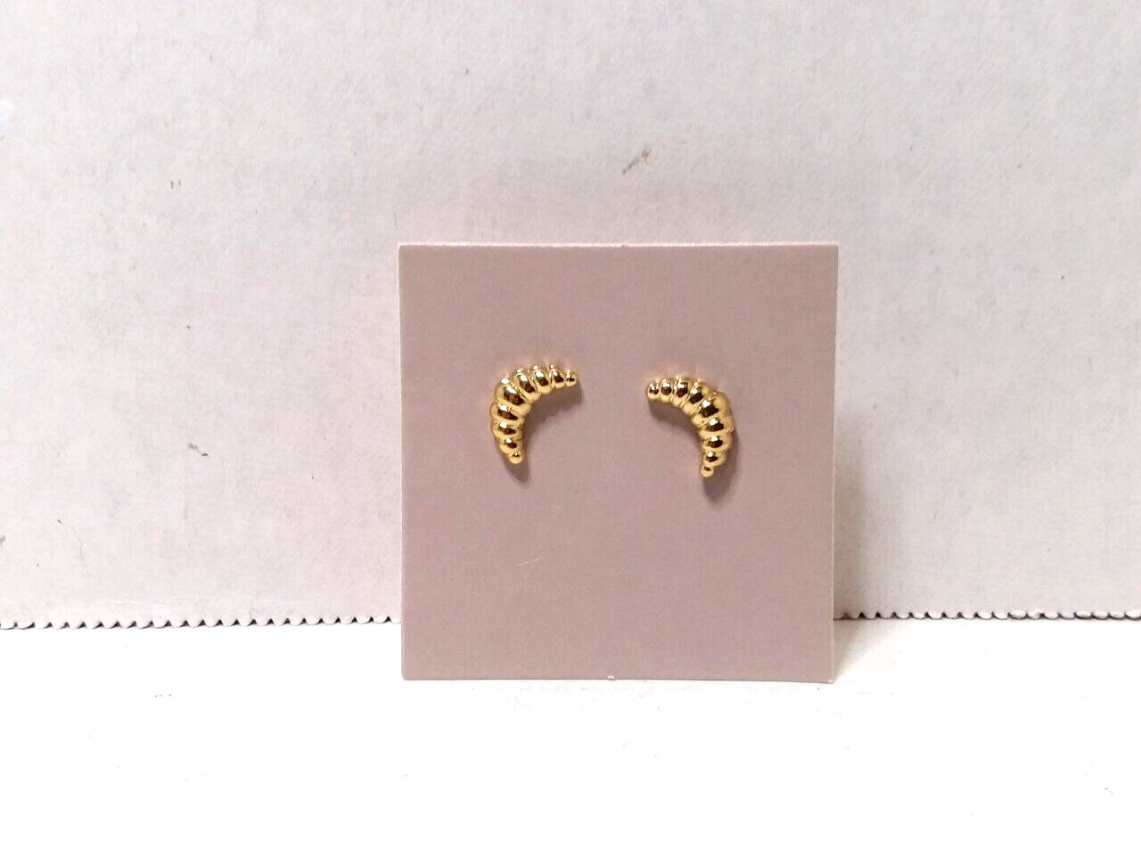 Vintage 1984 Avon Petite Crescent Earrings