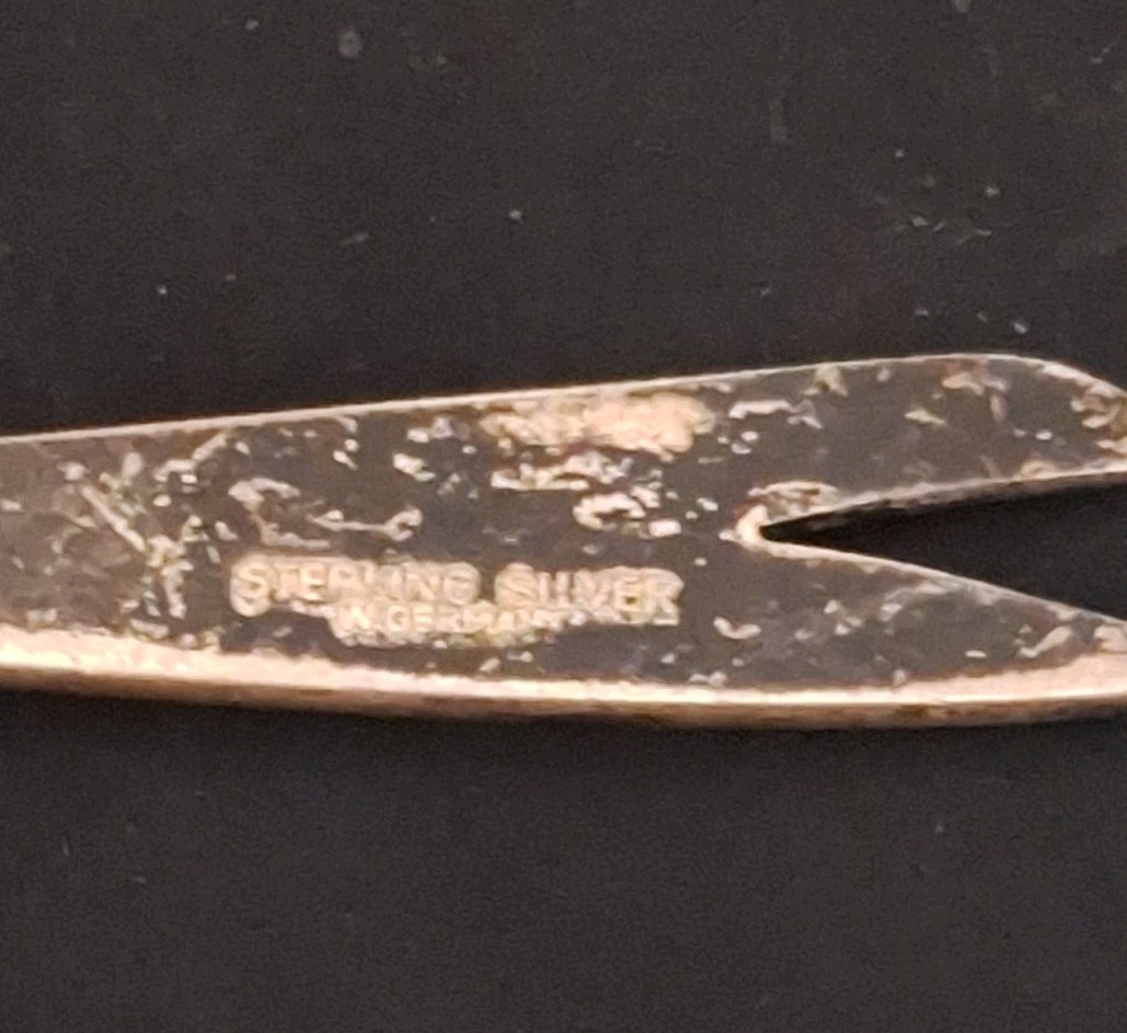 Vintage Sterling Silver Scissors Lapel Pin – West Germany
