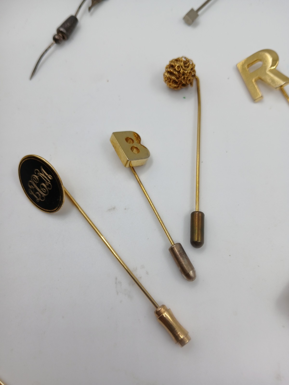 Wholesale Lot of Assorted Vintage Hat Pins. Lady Bug. Rhinestones and More