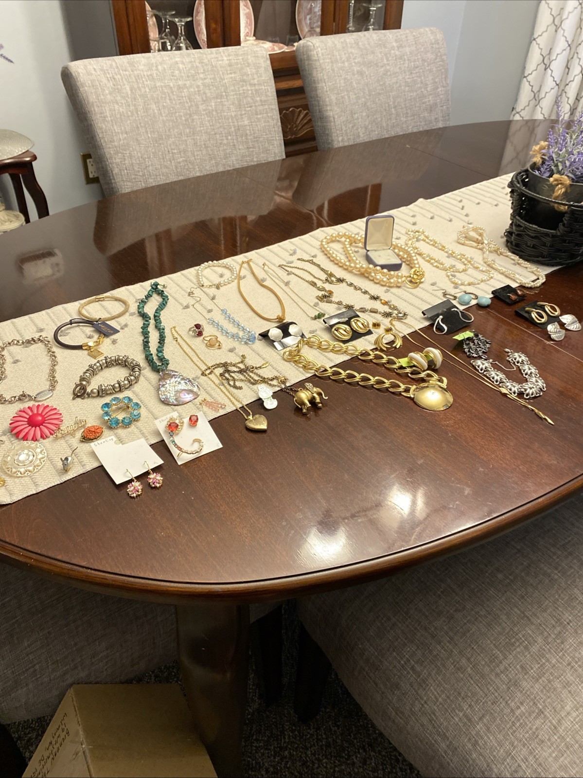 DESIGNER Vintage & Contemporary Jewelry Lot Most SIGNED Sterling 10k MOP