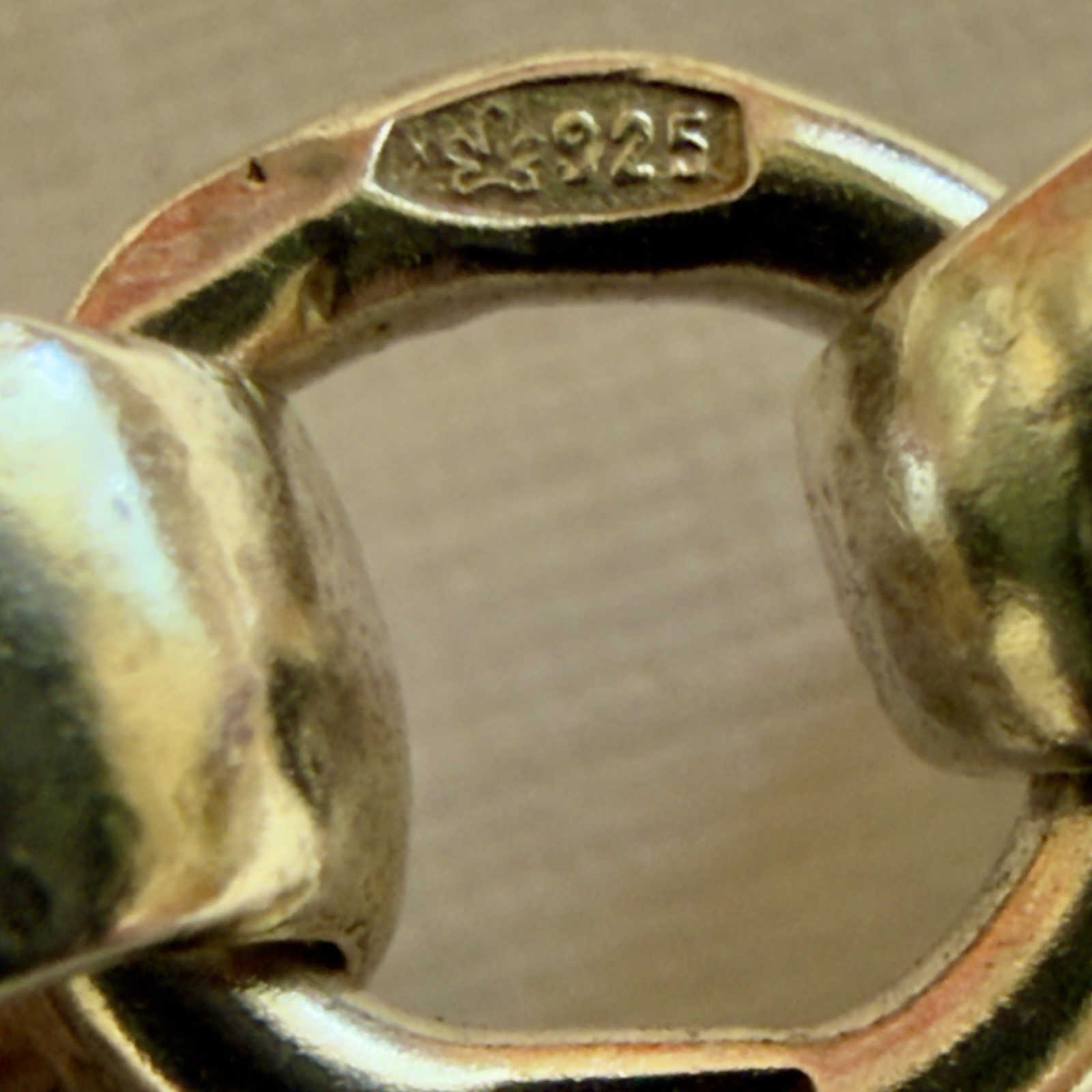 Fabulous 925 Sterling Silver Vintage East European Bracelet – 7.75″ 30g -#1940