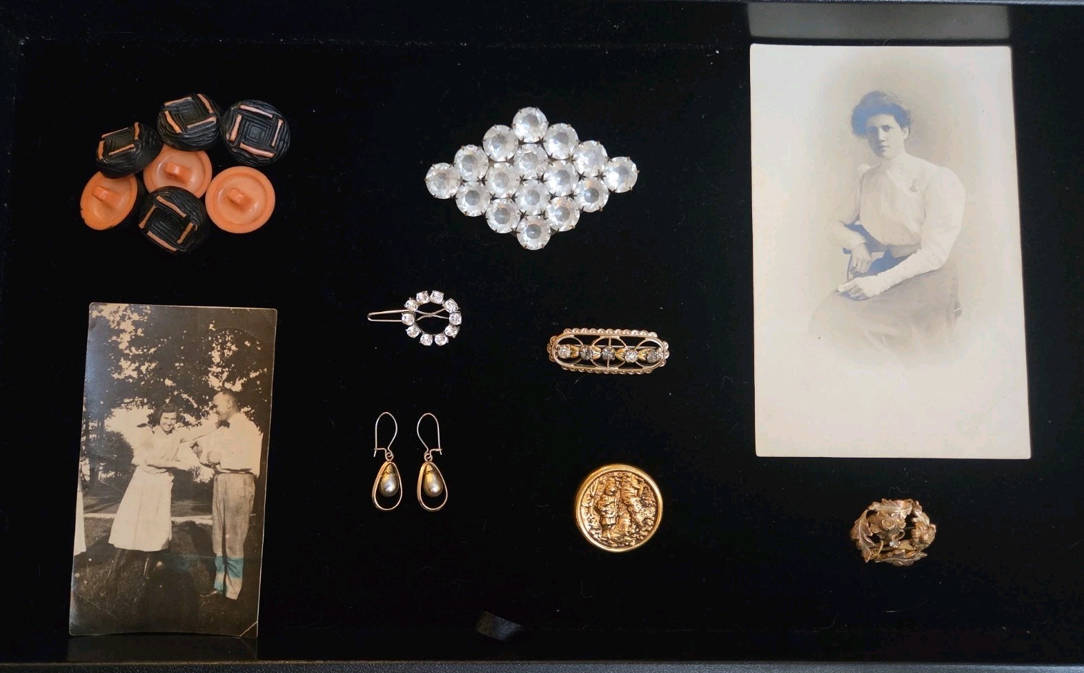Antique Vintage Estate Jewelry Lot Brooch Mixed Lot