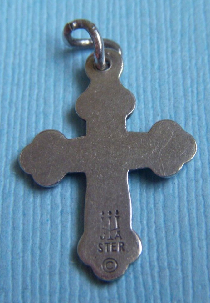 Retired James Avery cross sterling charm