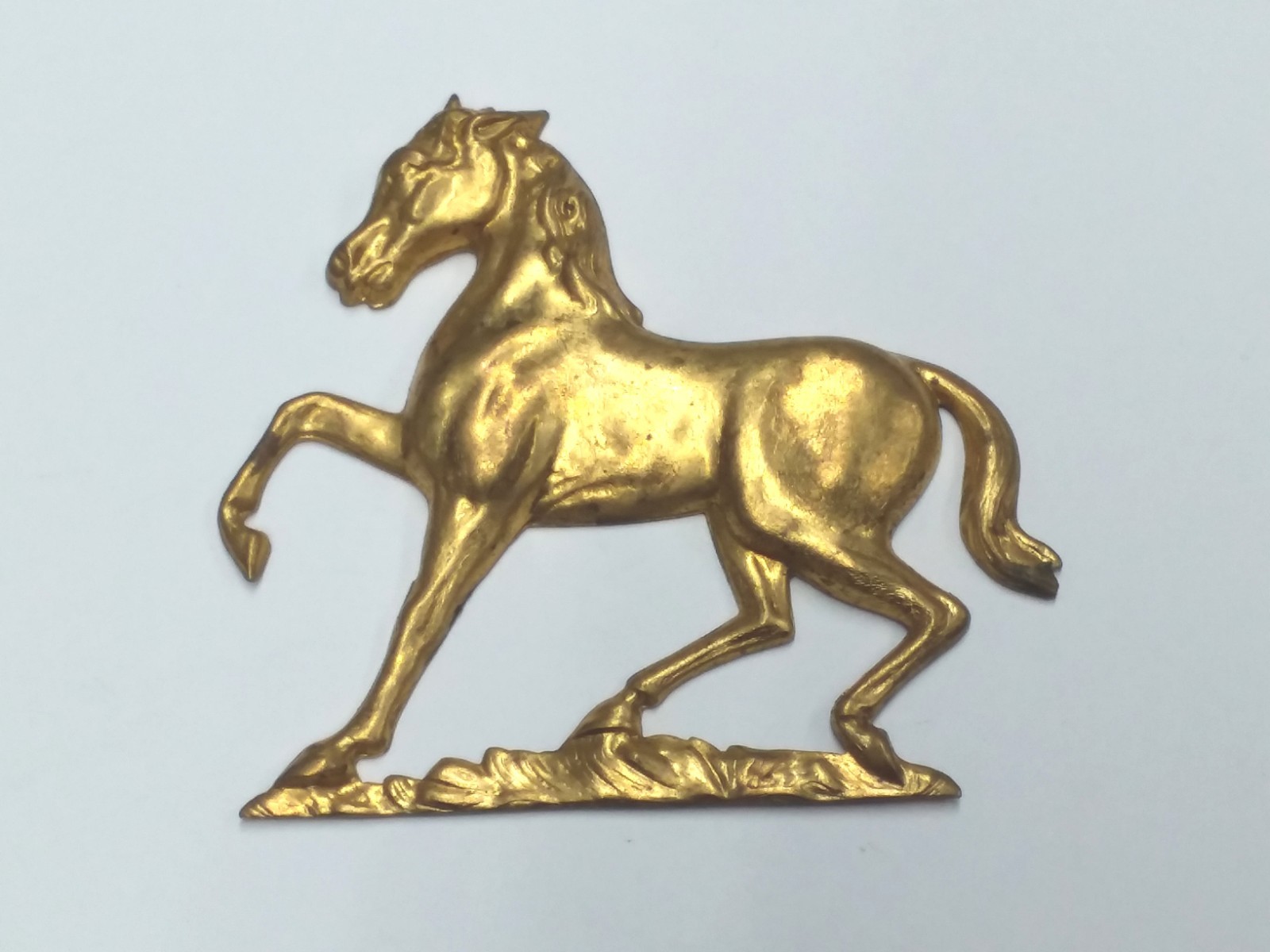 BRASS METAL STAMPINGS OF ANIMALS AND OTHERS/ 14 TOTAL