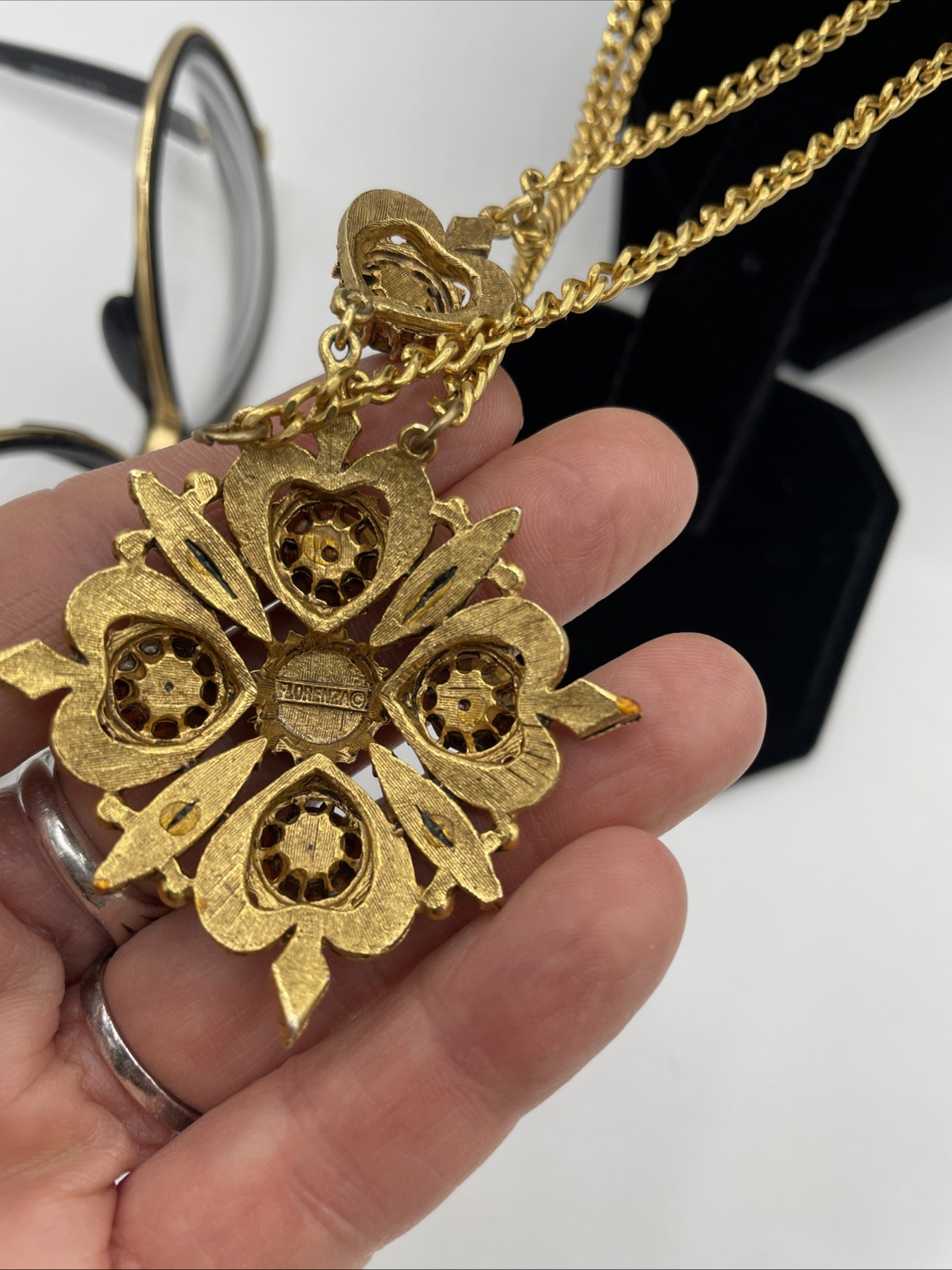La FLorenza Necklace Double Strand Romantic Revival