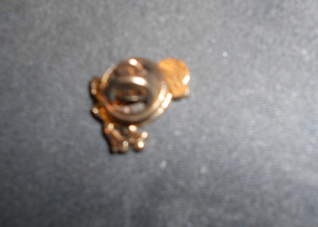 Small Chick Enameled Lapel Pin