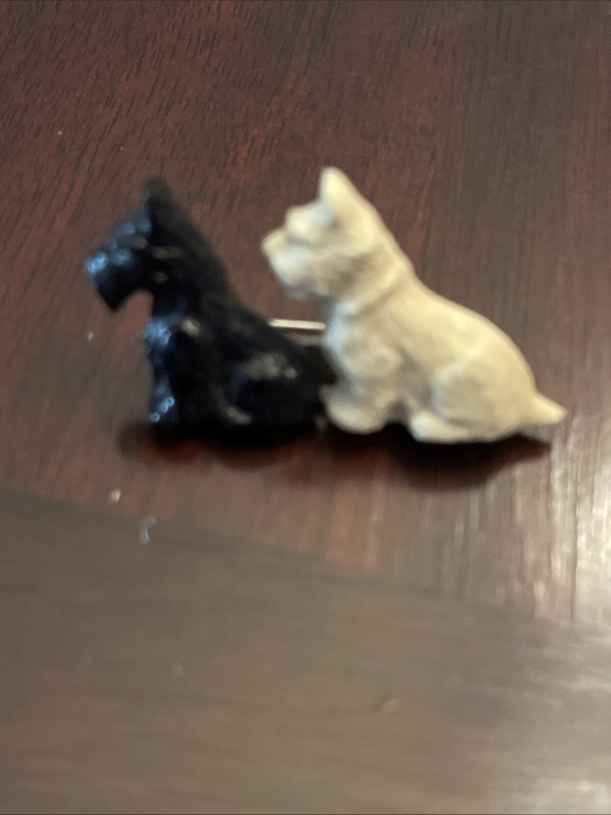 VINTAGE SIGNED MADE IN GREAT BRITAIN YORKSHIRE DOG 1.5″ BROOCH