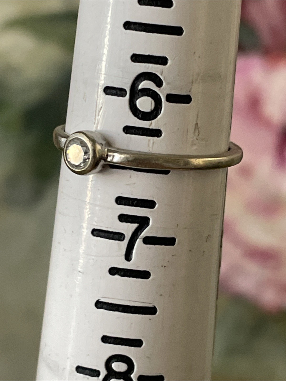 Simple Stackable Petite 14K Gold CID Clyde Duneier Ring Sz 6.5 and 1.38 g
