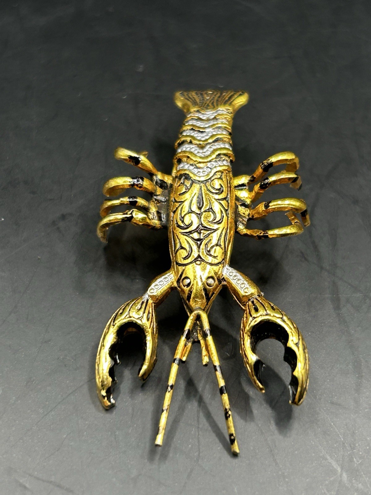 Spain Lobster Brooch Vintage Pin Jewelry From Spain