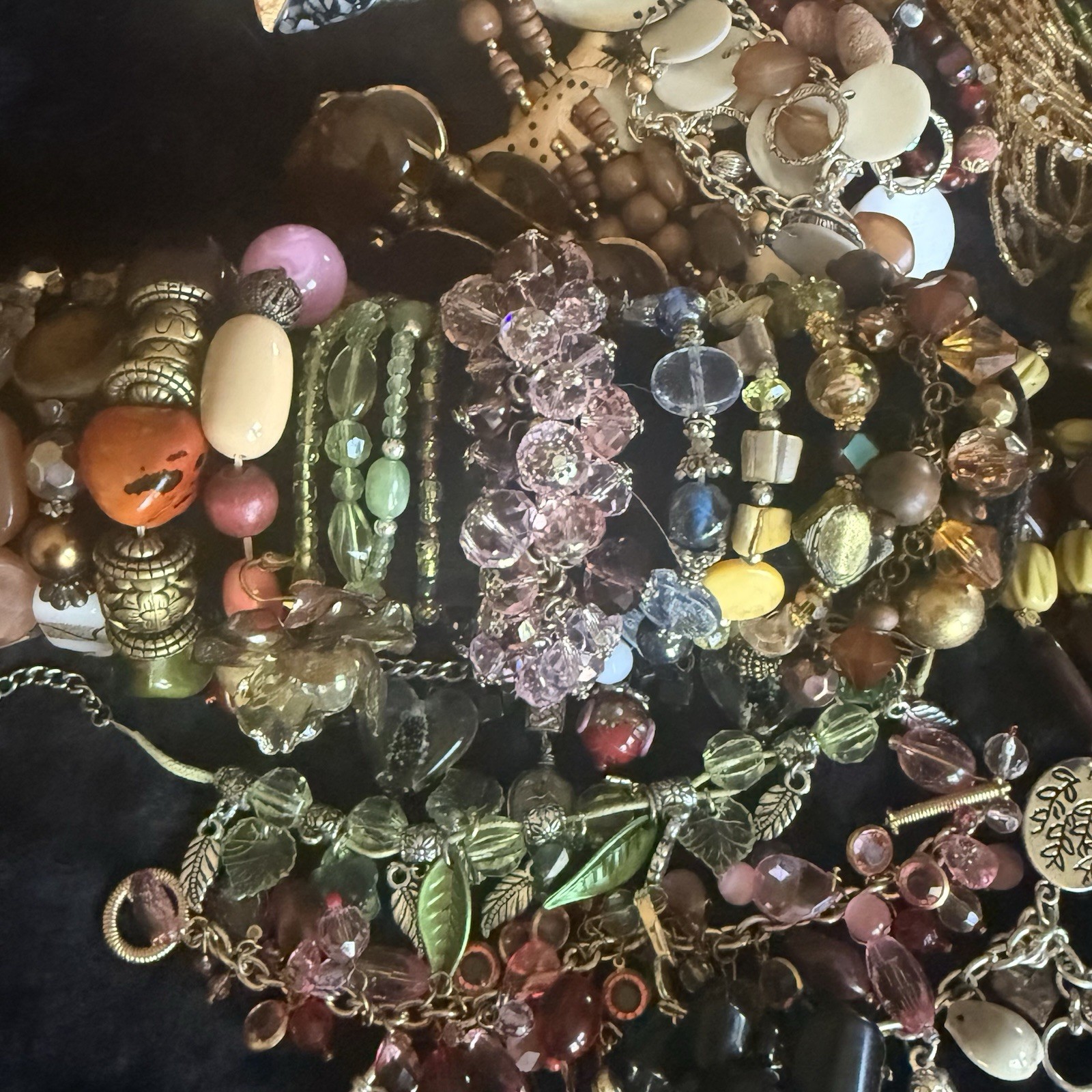 100+ Wearable Jewelry Vintage to Now Estate Costume Mix Craft Redesign 8lbs Lot