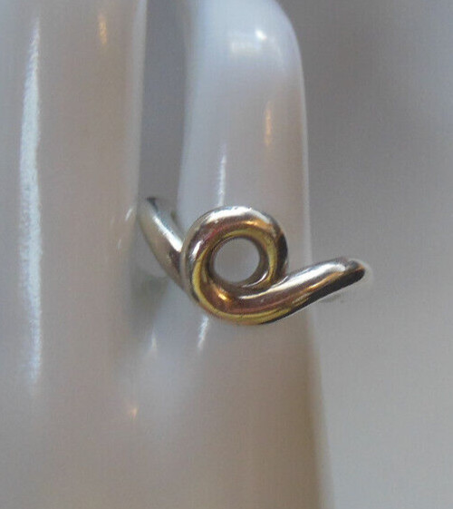 Vintage Signed Cummings 1984 Sterling Ring Size 5.5
