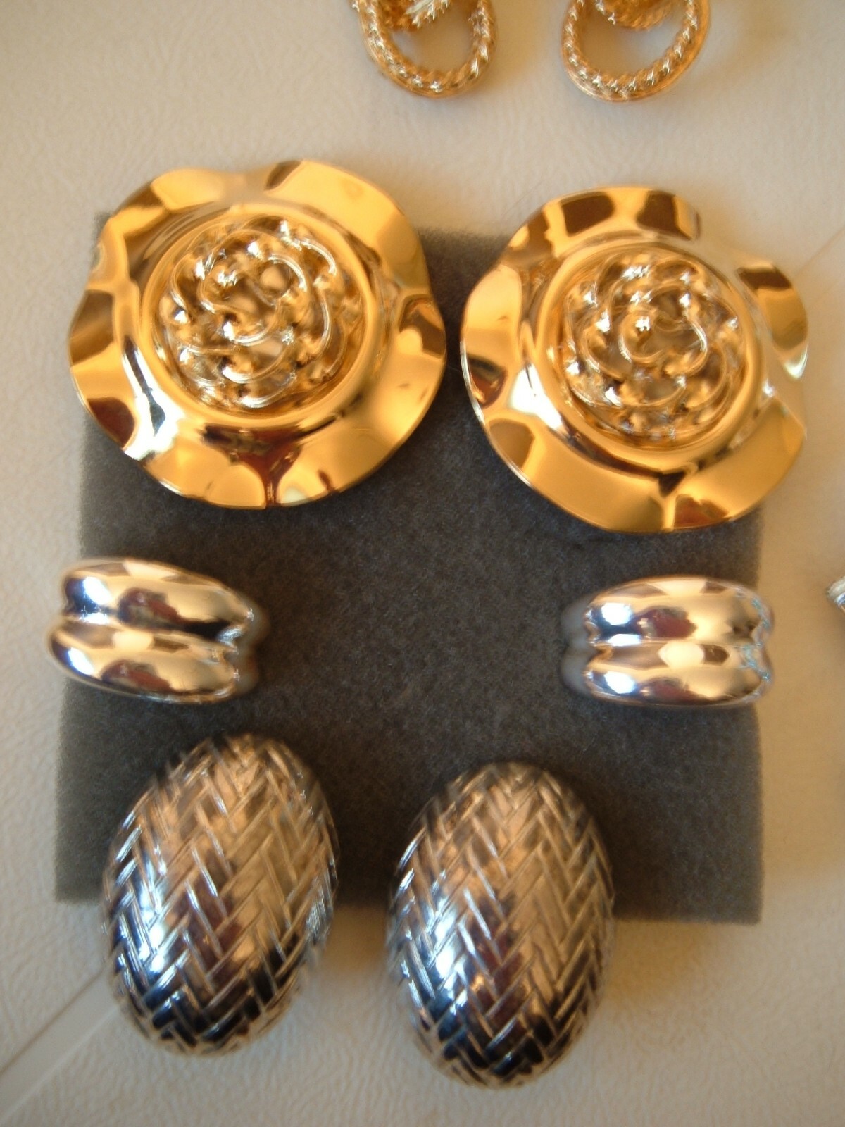 Unknown Designer – (Ten pairs of clip earrings)