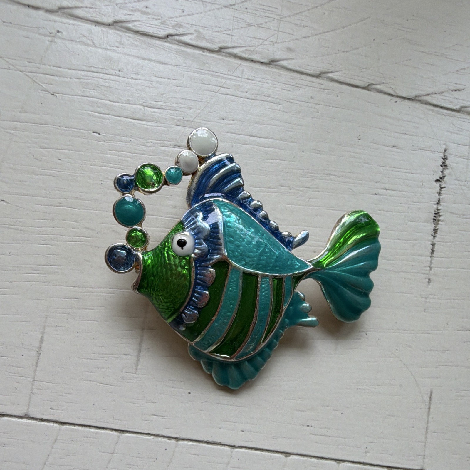 1 vintage David Audette fish pin with 4 other nautical beauties