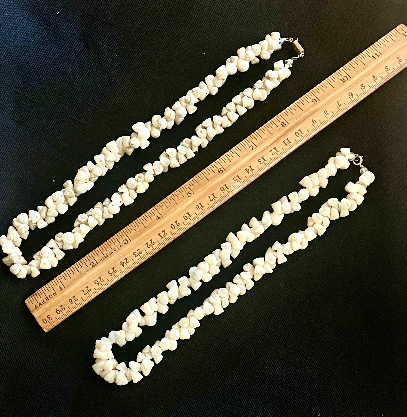 Vintage Iridescent Aboriginal Trochus Shell Necklace, Headpiece or Bracelet