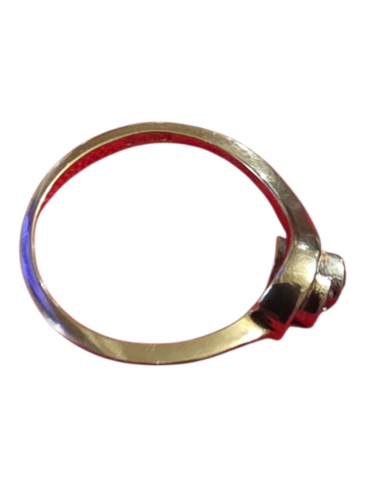 Antique Solid 10k Gold Ring leave